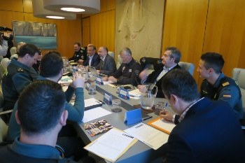 Reunió de la Junta Local de Seguretat.