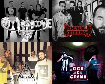 Grups guanyadors de Musicalvià 2018.