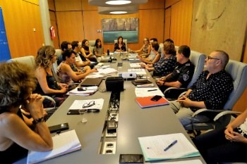 Visita candidatura Ciutat Amiga de la Infància.
