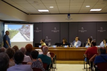 Obertura de fossa comuna del cementiri de Calvià.