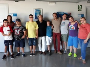Visita a l'Aula Jove a Es Generador.