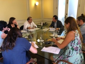  Reunió a la Conselleria d'Habitatge.