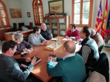 Reunió amb la Conselleria d'Agricultura.