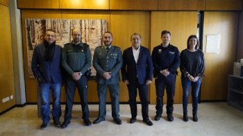 Comiat al Capità de la Guàrdia Civil de Calvià.