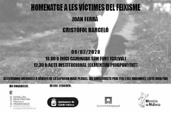  Homenatge a les víctimes del franquisme.