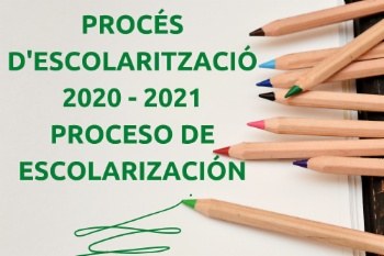 Instruccions per a l'escolarització telemàtica.