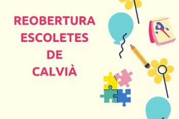 Reobertura de les Escoletes el 8 de juny.