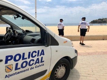 Nota informativa de la Policia Local de Calvià.
