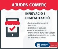 Obert el termini per sol·licitar ajudes al Comerç.