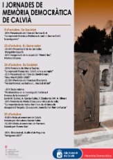 Les I Jornades de Memòria Democràtica de Calvià.