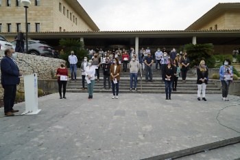 Calvià condemna l'assassinat masclista de Peguera.