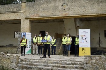 Comencen les obres del refugi de Galatzó.