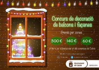 Participa en el Concurs de Decoració Nadalenca.