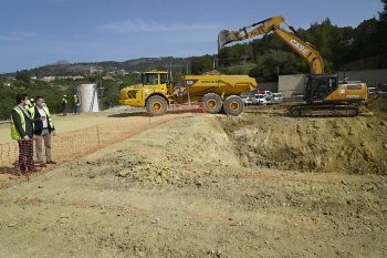 Comença la reforma de la depuradora de Calvià.
