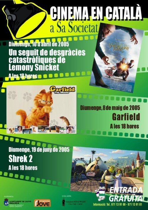 Garfield i Shrek en català.