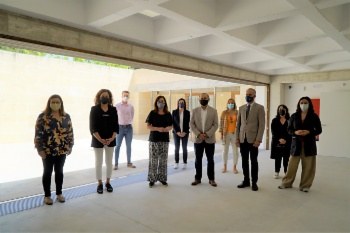 Visita a les obres del Museu Puig de sa Morisca.