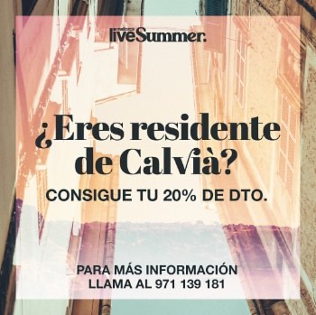 Informació Mallorca Live Summer per residents.