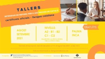 Tallers intensius de reforç per proves de català.