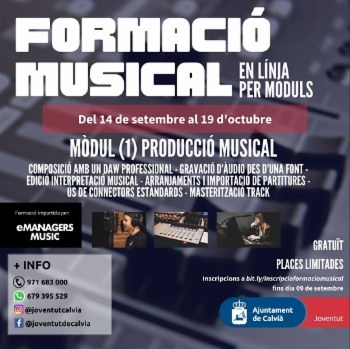 Entra i informa't d'aquesta nova formació musical.