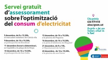 Servei assesorament sobre optimitzar electricitat.