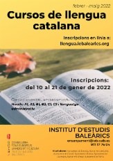 Cursos de català de l'IEB febrer-maig 2022.