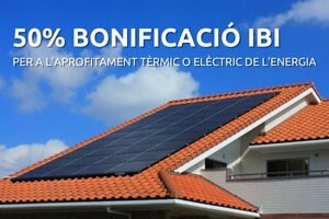 Bonificació aprofitament tèrmic o elèctric.