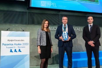 Calvià premiada amb el guardó Pajaritas Azules.