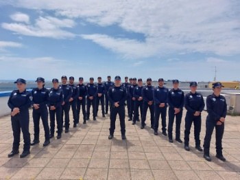 Futurs agents de la Policia Local de Calvià.