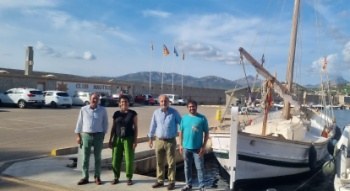 La 'Balear' ha tornat a navegar per Calvià.