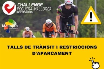 Informació sobre el trànsit a la Challenge Peguera.