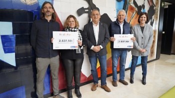 Lliurament de la recaptació del Neula Parc 2022.