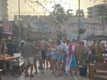 Operatiu Eurocopa a Magaluf.