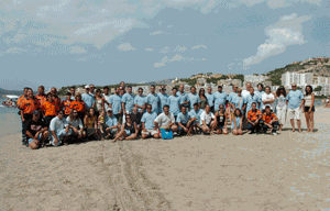 Neteja dels fons marins de Calvià.