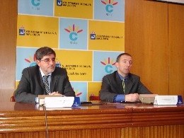 Espai per als taxistes a l'intercanviador.