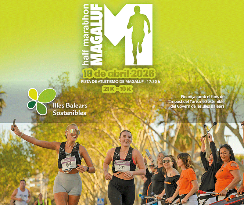 Obertes les inscripcions per la Half Marathon Magaluf 2026, un clàssic del ‘running’ al municipi de Calvià.