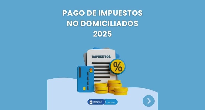 Campanya de l'Ajuntament de Calvià per fomentar la subscripció al servei d'avisos tributaris.