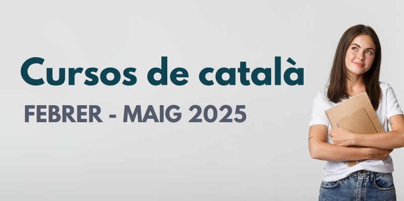 Cursos de llengua catalana -  convocatòria febrer - maig 2025.