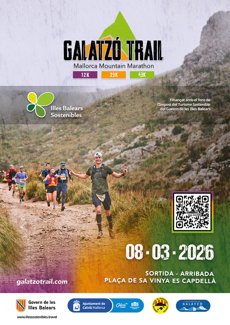 Oberta la inscripció de la Galatzó Trail 2026, la carrera de muntanya referent a Mallorca.