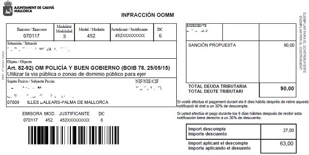 PAGO MODALITAT 3