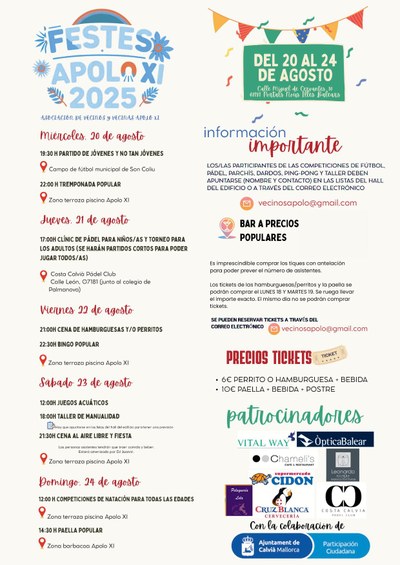 <bound method DexterityContent.Title of <Event at /fs-calvia/calvia/en/calvia-a-day/agenda/apolo-xi-festivities>>.