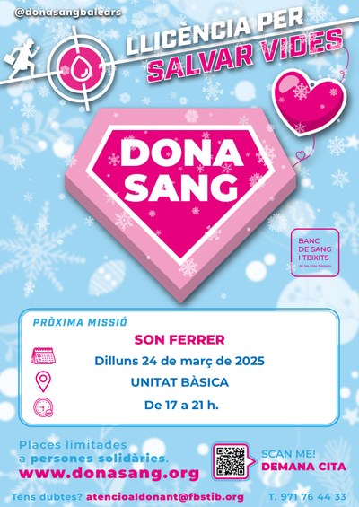 <bound method DexterityContent.Title of <Event at /fs-calvia/calvia/en/calvia-a-day/agenda/blood-donation-son-ferrer-2>>.