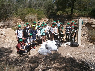 IES Bendinat with Let's Clean Up Europe.