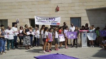 Calvià says NO to gender violence.