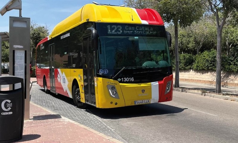 Success of TIB line 123 extension: more than 100 users from Illetes use it every day.