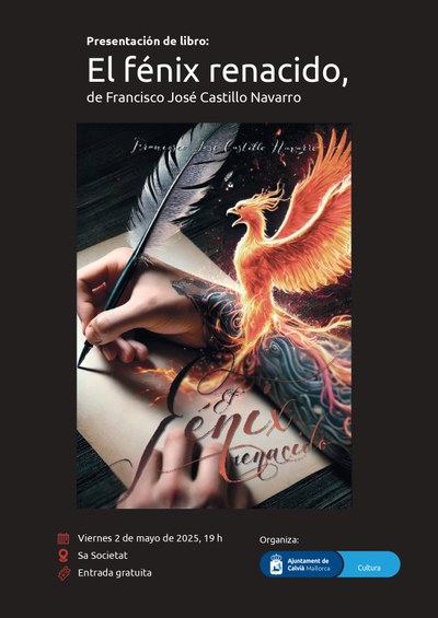 <bound method DexterityContent.Title of <Event at /fs-calvia/calvia/es/areas-municipales/cultura/agenda/presentacion-del-libro-el-fenix-renacido-de-francisco-jose-castillo-navarro>>.