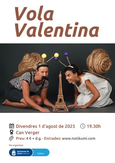 <bound method DexterityContent.Title of <Event at /fs-calvia/calvia/es/areas-municipales/cultura/agenda/vola-valentina>>.