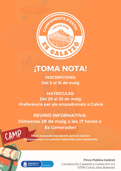 cartel campamento verano 2025.png
