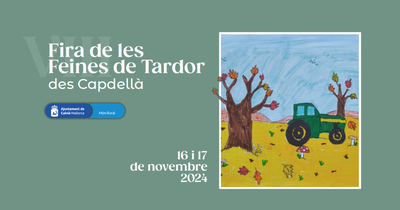 <bound method DexterityContent.Title of <Event at /fs-calvia/calvia/es/areas-municipales/medioambiente-y-bienestar-animal/agenda/viii-fira-de-les-feines-de-tardor-des-capdella>>.