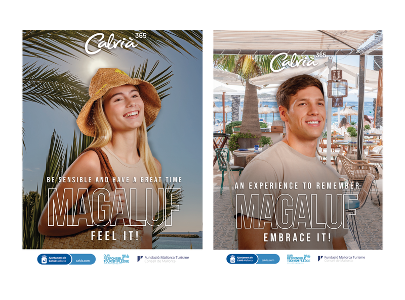 Campaña "Diviértete con respeto" en Magaluf.