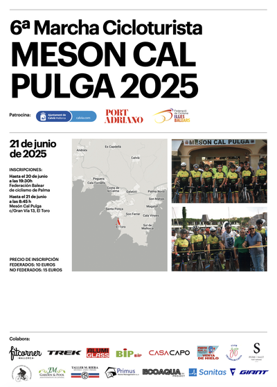 marcha cicloturista Cal Pulga 2025.